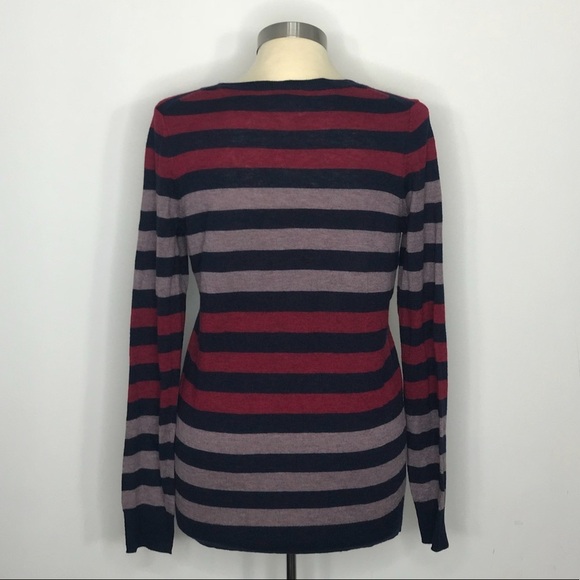 The Limited Navy Striped Sweater - Picture 2 of 7